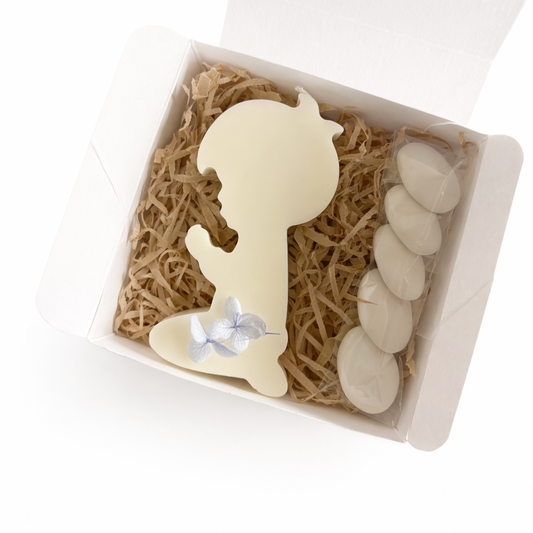 CANDELA COMUNIONE BIMBO 10CM