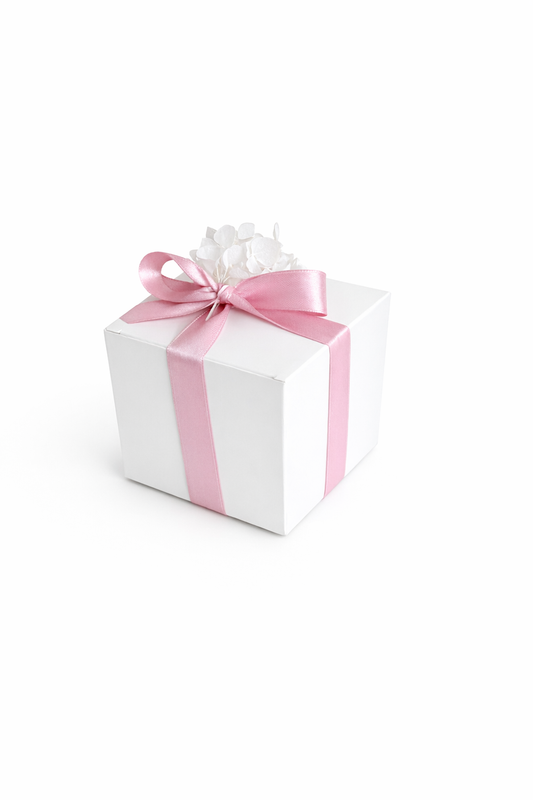 CANDELA CONTENITORE CUBO VETRO CON FARFALLA 10CM X 10 CM